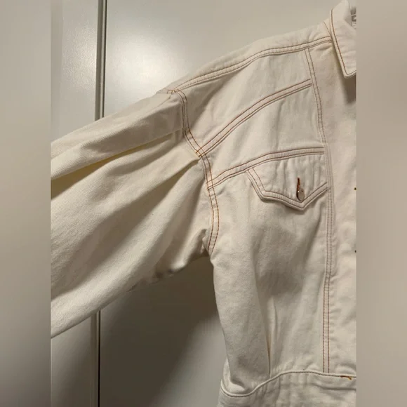 Farm Rio Off-White Mini Bomber Jacket - Picture 7 of 14